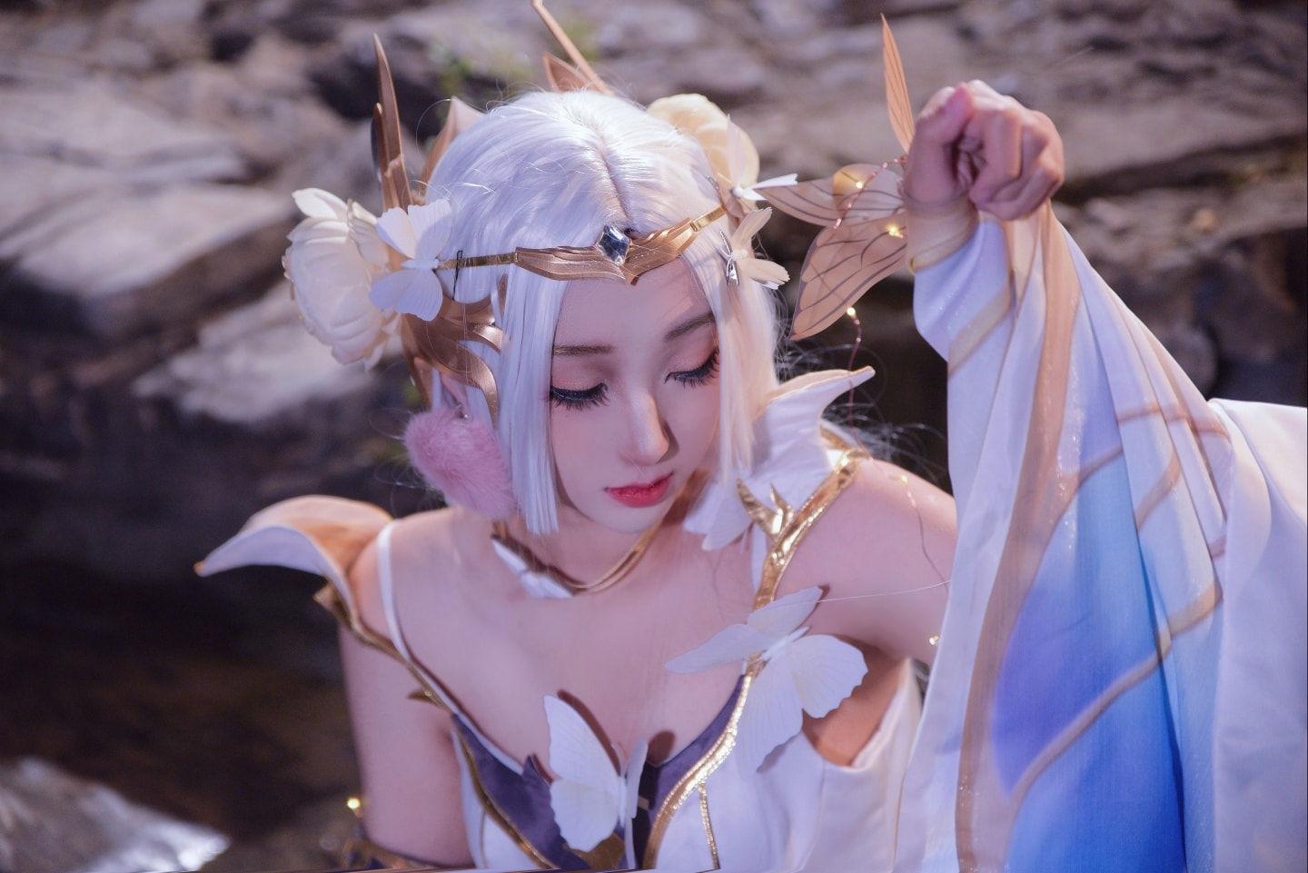 王者荣耀 金色仲夏夜之梦貂蝉cosplay,cosplay图片,二次元图片