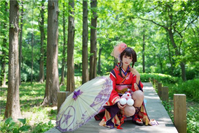 《阴阳师》初始神乐cosplay,cosplay图片,二次元图片