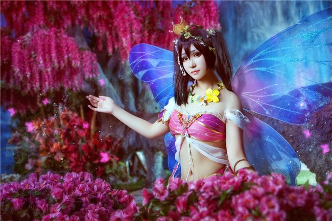 《LoveLive！》矢泽妮可花妖精cosplay,cosplay图片,二次元图片