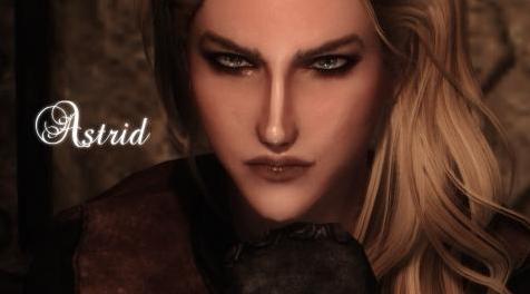上古卷轴5：重置版MOD Skyrim Ladies - Astrid for SSE