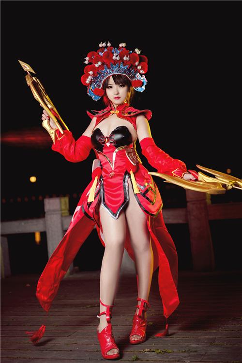 《王者荣耀》虞姬cosplay