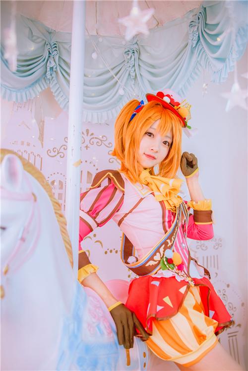 《LoveLive！》高坂穗乃果冰淇淋觉醒cosplay,cosplay图片,二次元图片