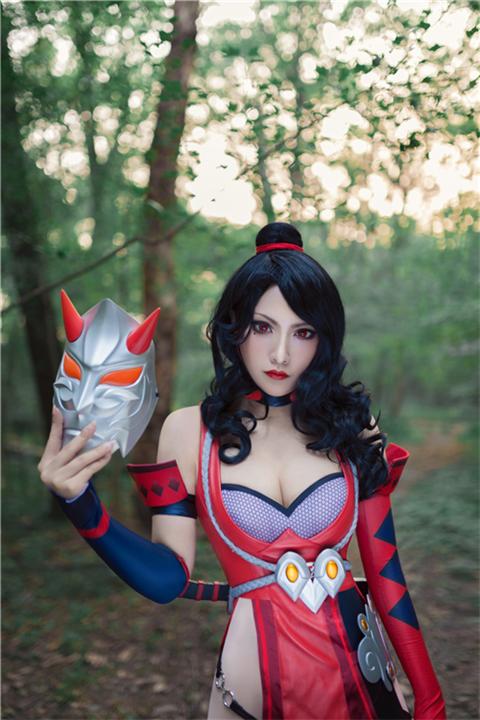 《王者荣耀》阿轲cosplay