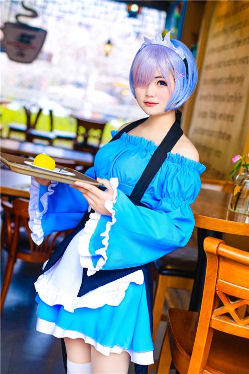 《从零开始的异世界生活》拉姆x雷姆cosplay,cosplay图片,二次元图片