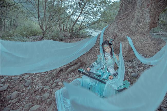 《剑网三》雪河琴娘cosplay,cosplay图片,二次元图片