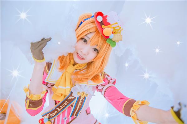 《LoveLive！》高坂穗乃果冰淇淋觉醒cosplay,cosplay图片,二次元图片