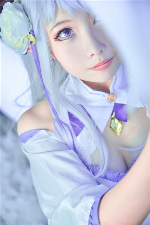 《从零开始的异世界生活》艾米莉亚,cosplay图片,二次元图片