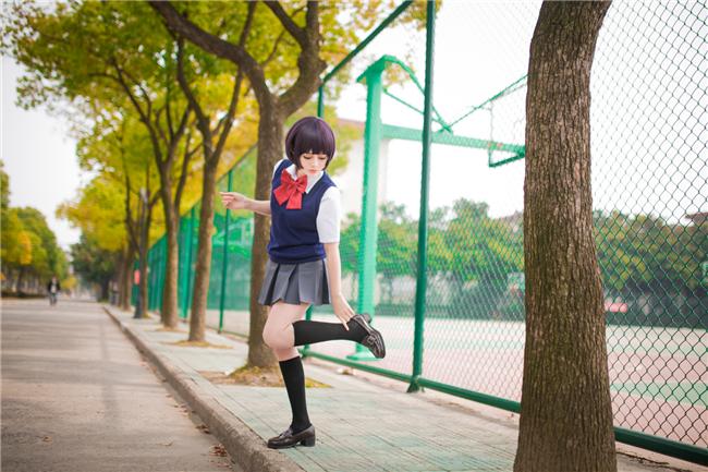 《人渣的本愿》安乐冈花火cosplay,cosplay图片,二次元图片