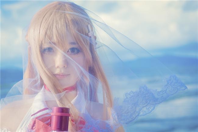 《刀剑神域》亚丝娜cosplay