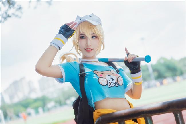 《王者荣耀》花木兰cosplay 荣耀赛场,cosplay图片,二次元图片