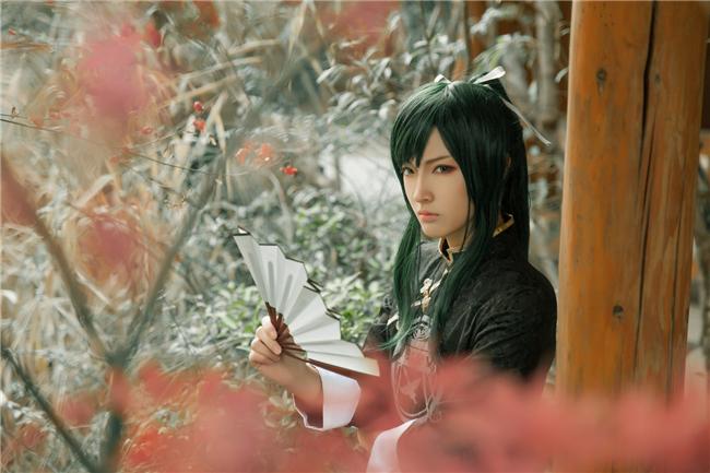 《刀剑乱舞》太郎太刀同人旗袍cosplay,cosplay图片,二次元图片