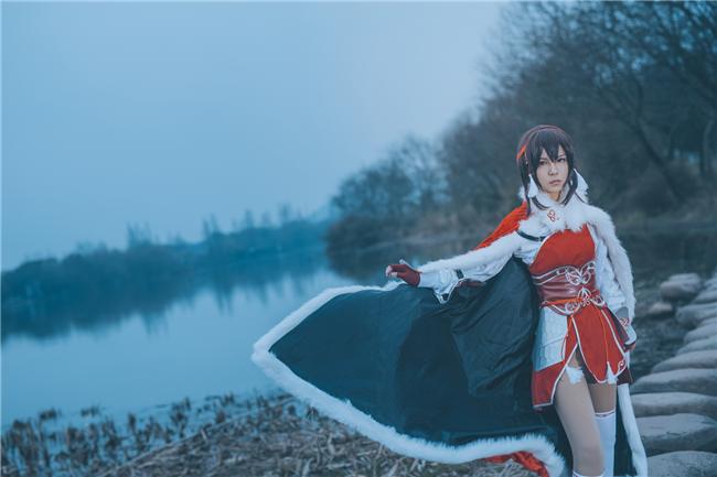 《Vsinger》乐正绫 残月雪cosplay,cosplay图片,二次元图片