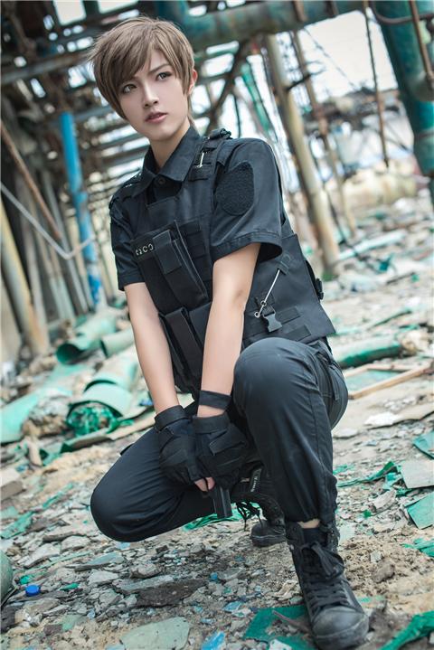 《恋与制作人》白起砥砺cosplay,cosplay图片,二次元图片