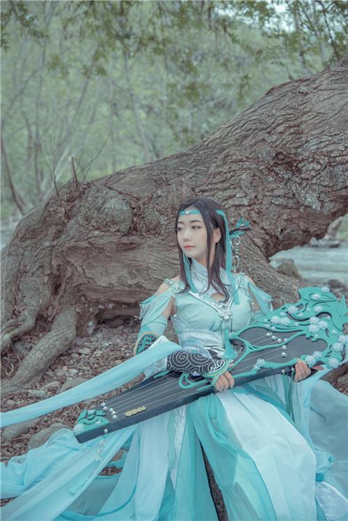 《剑网三》雪河琴娘cosplay,cosplay图片,二次元图片