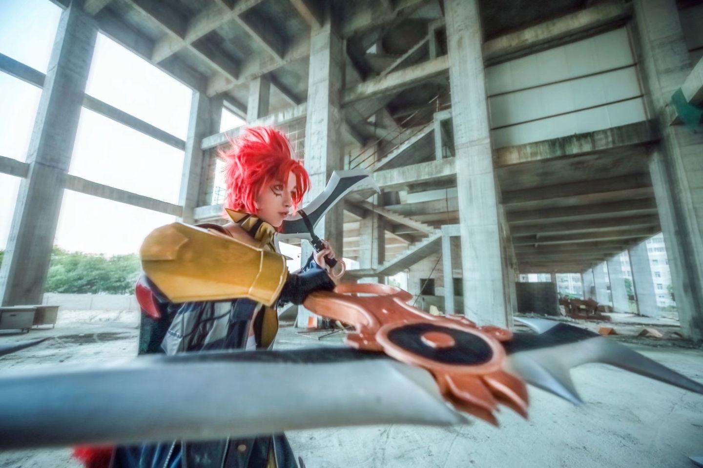 王者荣耀百里玄策cosplay,cosplay图片,二次元图片