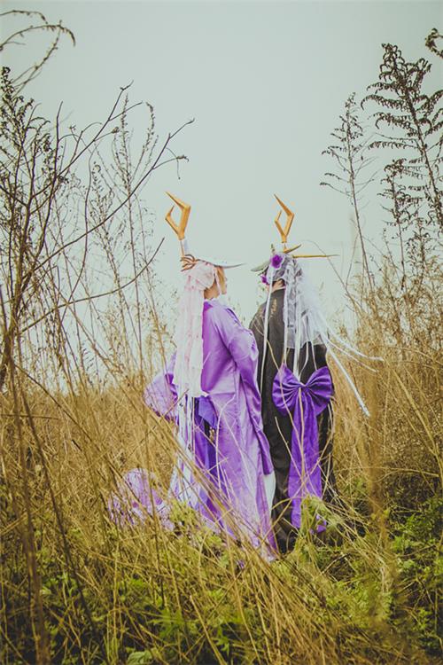 《夏目友人帐》丰月神x不月神cosplay,cosplay图片,二次元图片