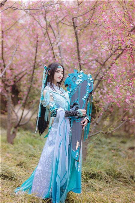 《剑网叁》 雪河琴娘 cosplay,cosplay图片,二次元图片