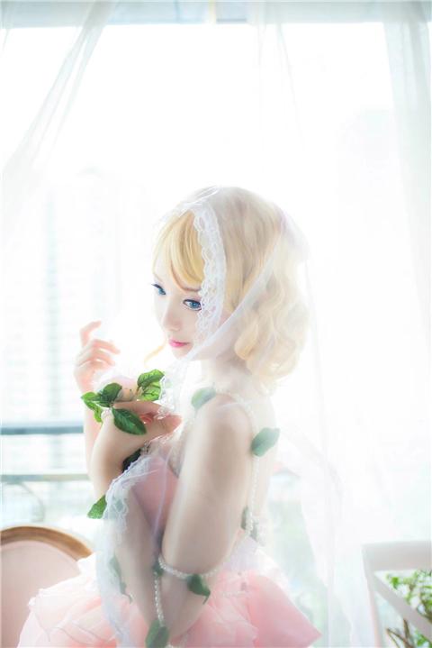 Vsinger 镜音铃 背德之花cosplay,cosplay图片,二次元图片