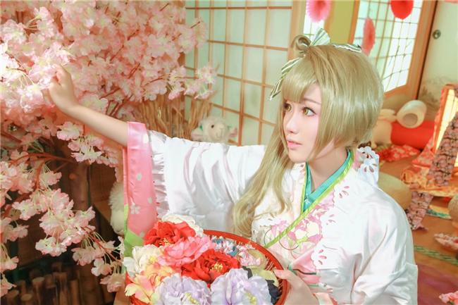 《LoveLive!》南小鸟正月觉醒cosplay,cosplay图片,二次元图片