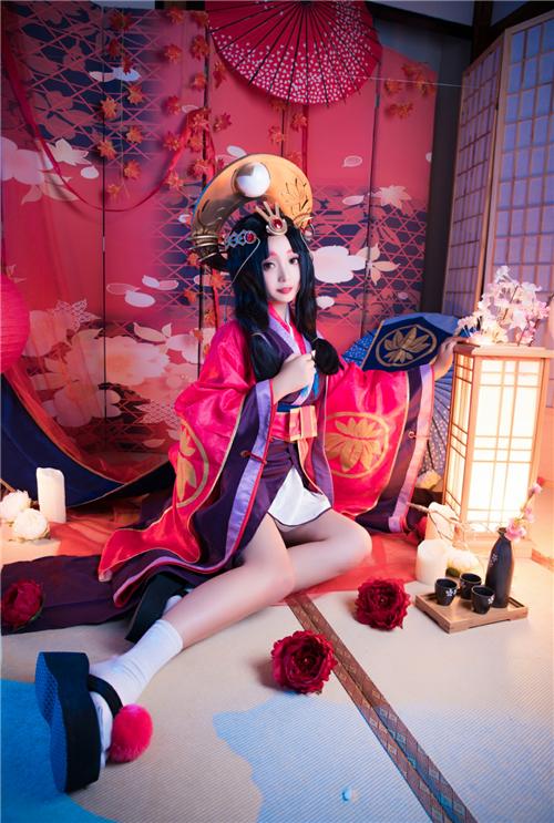 《阴阳师》辉夜姬cosplay