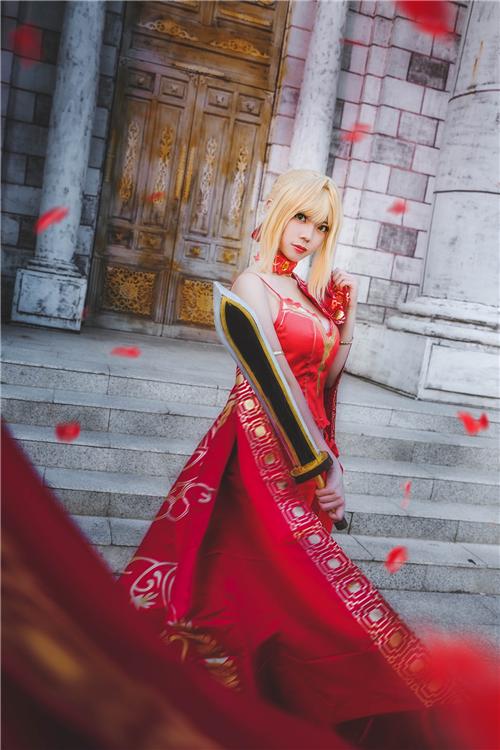 《FATE》尼禄斗兽场cosplay