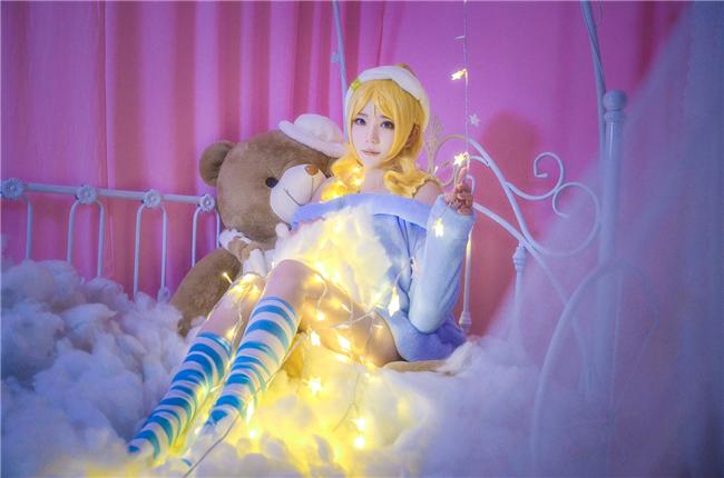 《LoveLive！》绘里睡衣,cosplay图片,二次元图片