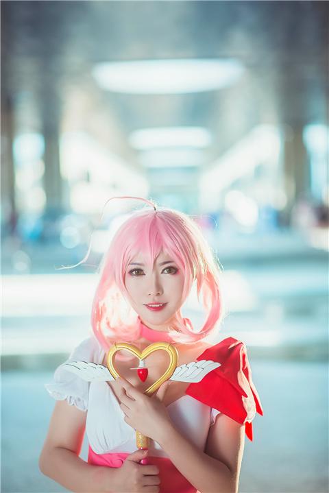 《魔法少女 俺》卯野咲cosplay