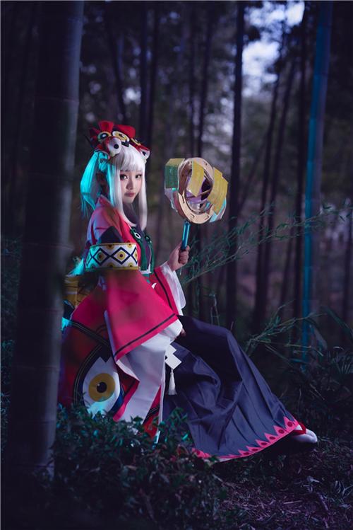 《阴阳师》百目鬼cosplay