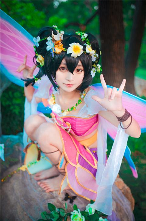 《LoveLive！》妮可花妖精觉醒cosplay,cosplay图片,二次元图片