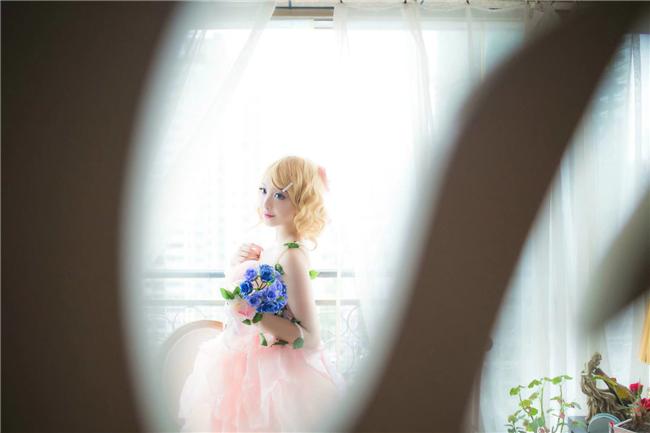 Vsinger 镜音铃 背德之花cosplay,cosplay图片,二次元图片