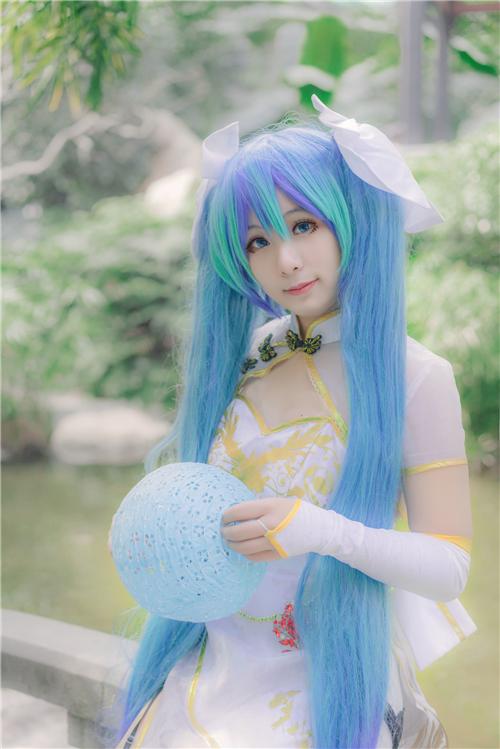 《Vsinger》金丝雀初音cosplay,cosplay图片,二次元图片