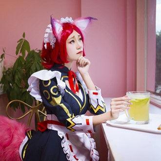 《王者荣耀》 女仆妲己cosplay,cosplay图片,二次元图片