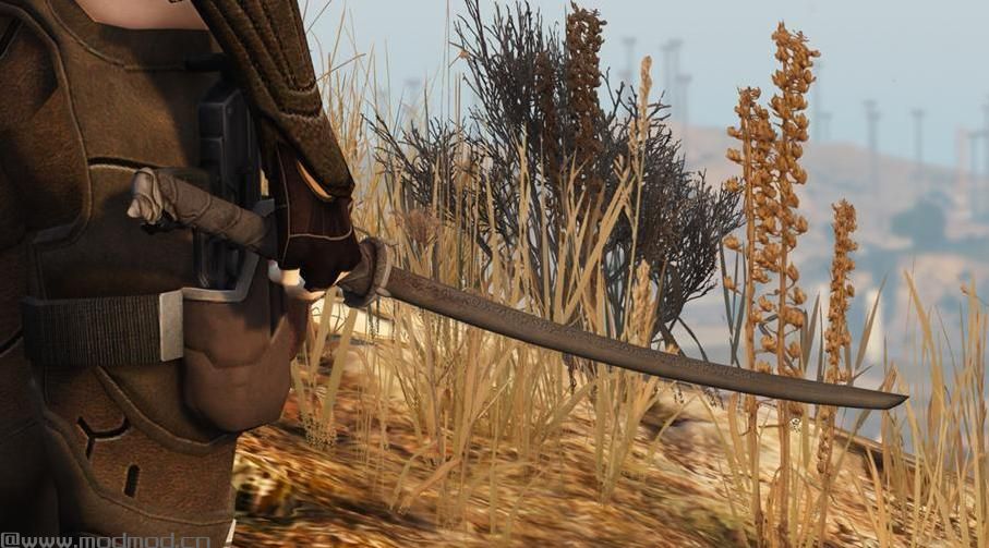 侠盗猎车手5MOD Katana From Clive Barker&rsquo;s JERICHO