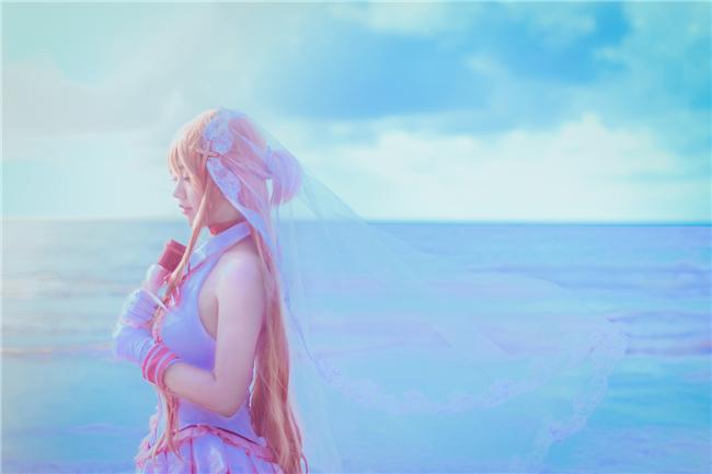 《刀剑神域》亚丝娜cosplay