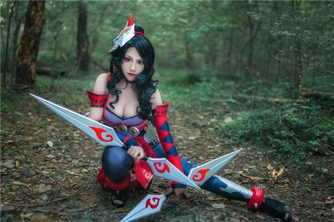 《王者荣耀》阿轲cosplay