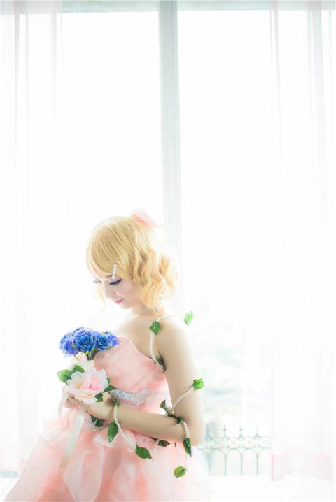 Vsinger 镜音铃 背德之花cosplay
