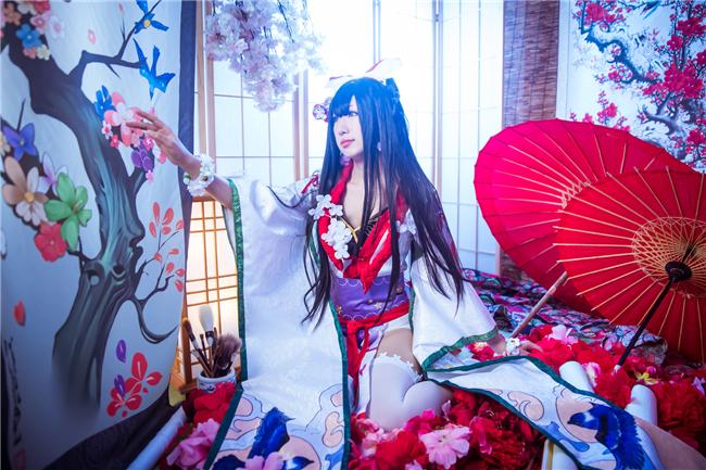 《阴阳师》花鸟卷cosplay,cosplay图片,二次元图片