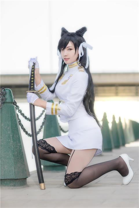 《碧蓝航线》高雄x爱宕cosplay,cosplay图片,二次元图片