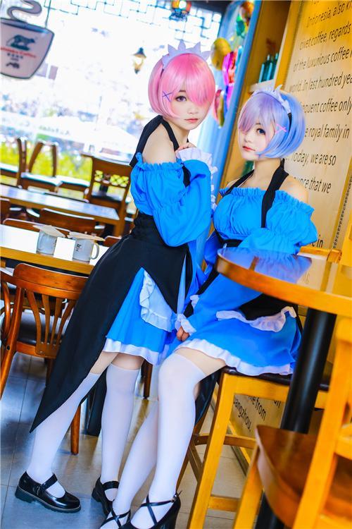 《从零开始的异世界生活》拉姆x雷姆cosplay