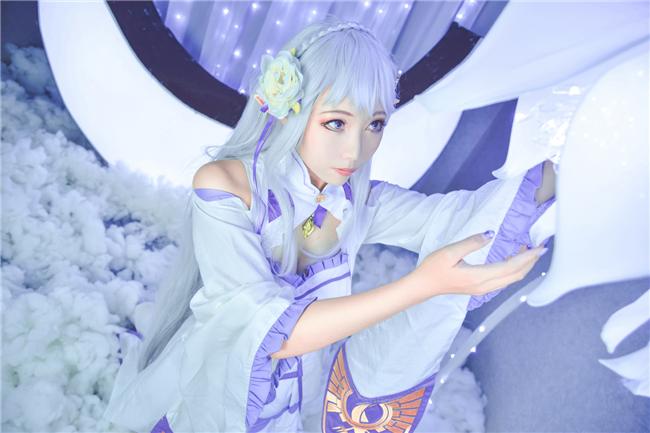 《从零开始的异世界生活》艾米莉亚,cosplay图片,二次元图片