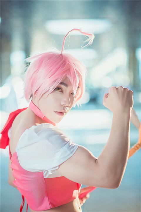 《魔法少女 俺》卯野咲cosplay,cosplay图片,二次元图片