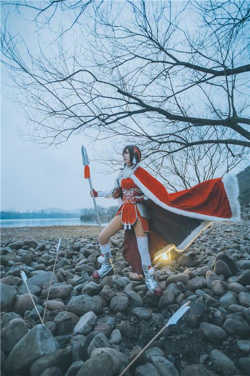 《Vsinger》乐正绫 残月雪cosplay