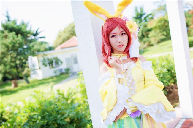 《LoveLive！》西木野真姬 花束觉醒cosplay,cosplay图片,二次元图片