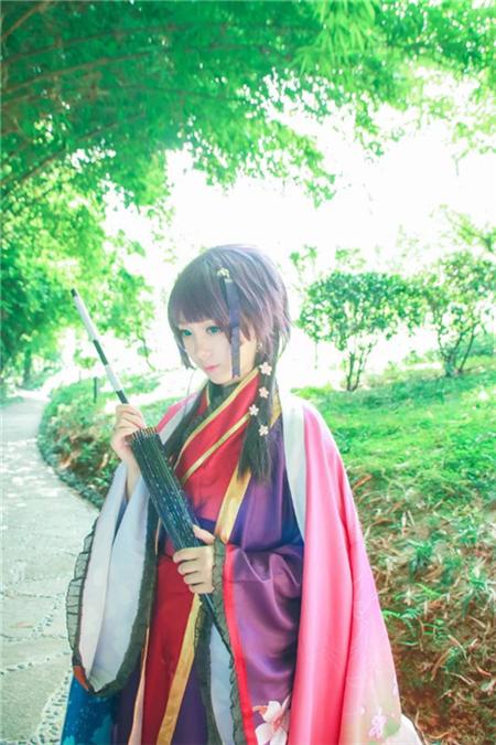 《梦一百》樱花cosplay