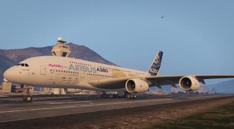 侠盗猎车手5MOD New House Color livery for A380-800