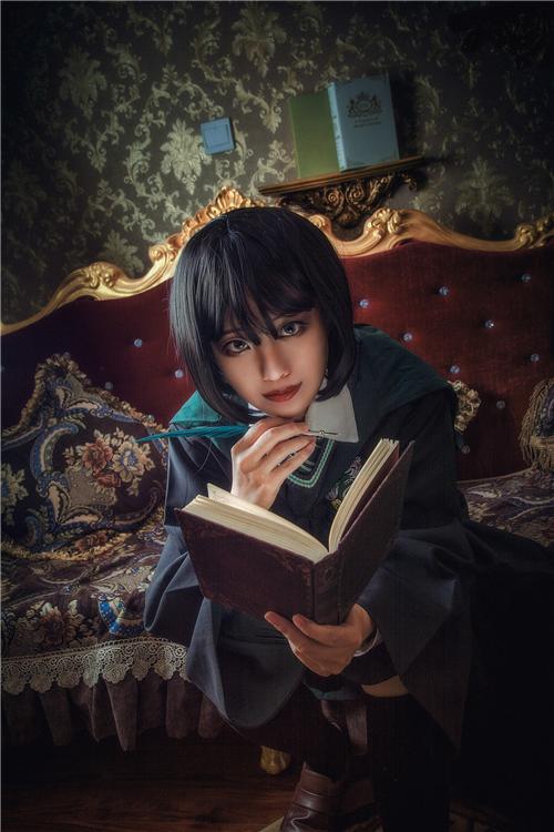 《哈利·波特》潘西·帕金森cosplay,cosplay图片,二次元图片