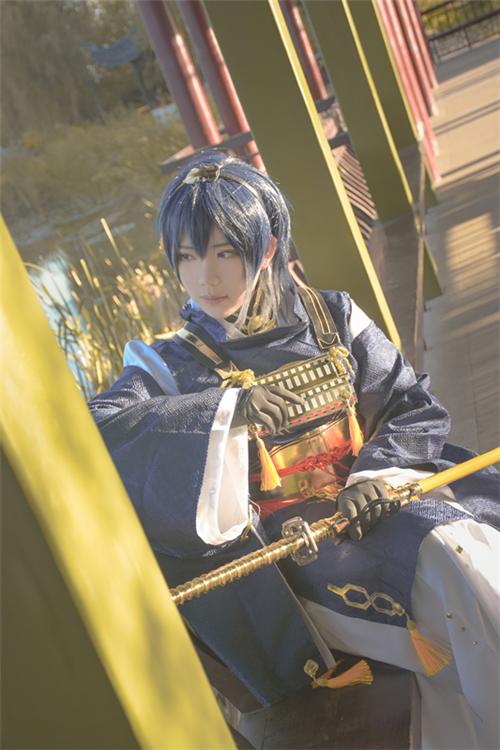 《刀剑乱舞》三日月宗近x鹤丸国永cosplay,cosplay图片,二次元图片