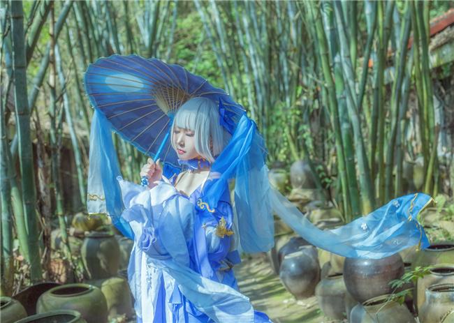 《剑网三》兰庭轻罗萝莉cosplay