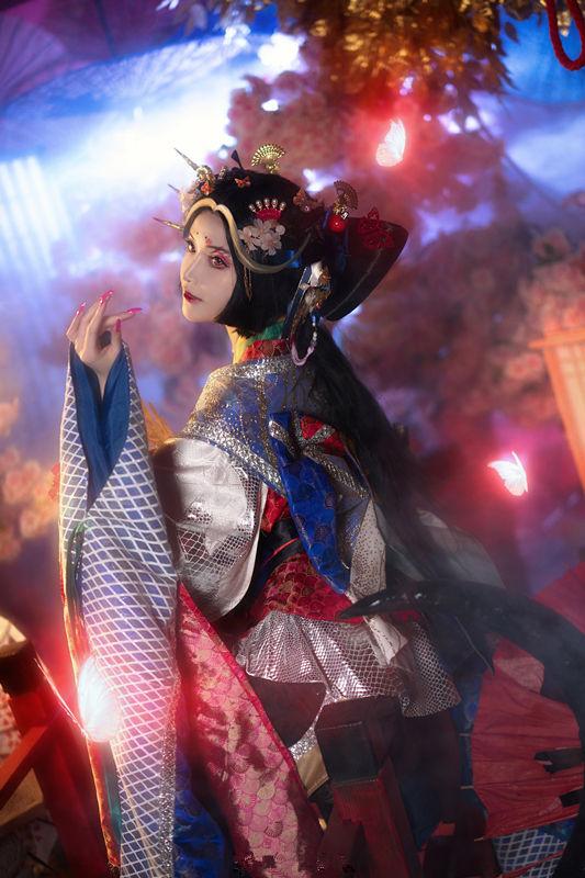 阴阳师清姬化烟cosplay,cosplay图片,二次元图片