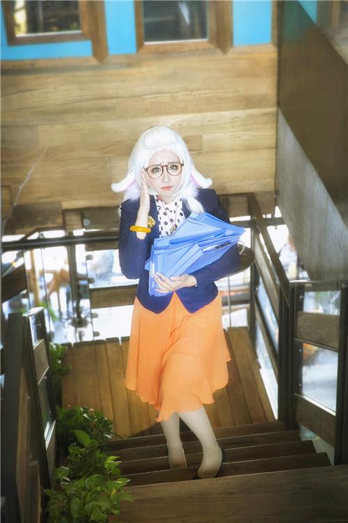 《疯狂动物城Zootopia》绵羊cosplay